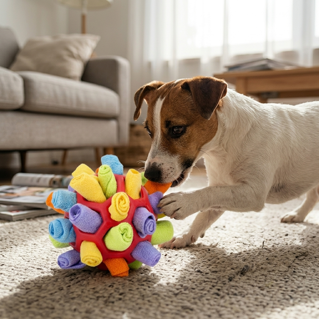 Interactive Dog Toys Durable Enrichment Bundle Fun Shapes