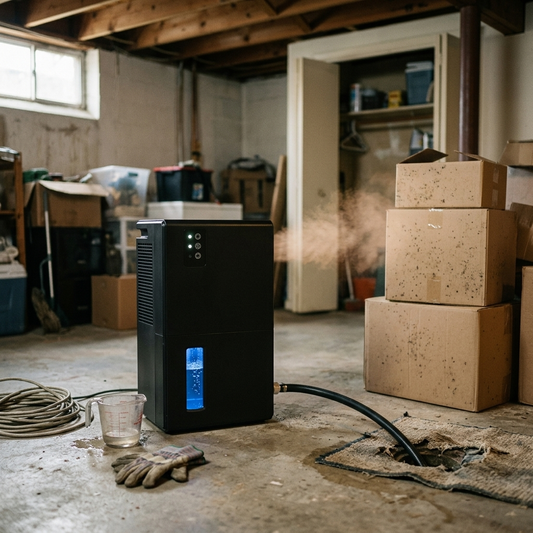 Cooling Basement Dehumidifier Home Compact Quiet Digital