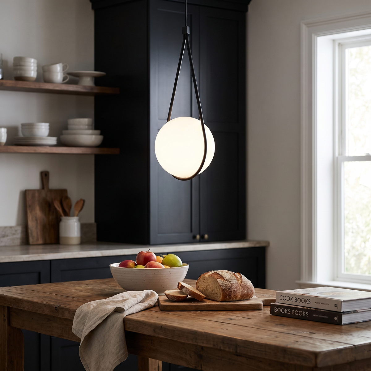 Orla Loop Globe Pendant
