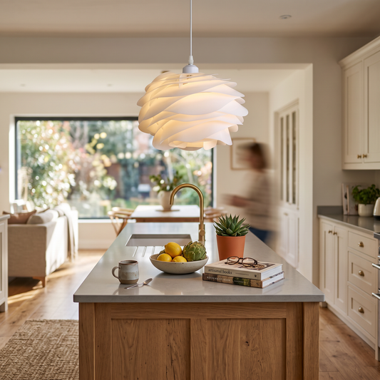Petal Swirl Pendant Light