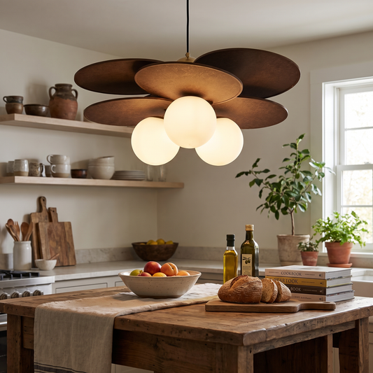 Petal Globe Pendant Light