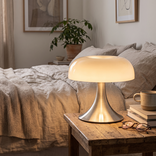 Noma Mushroom Glass Table Lamp