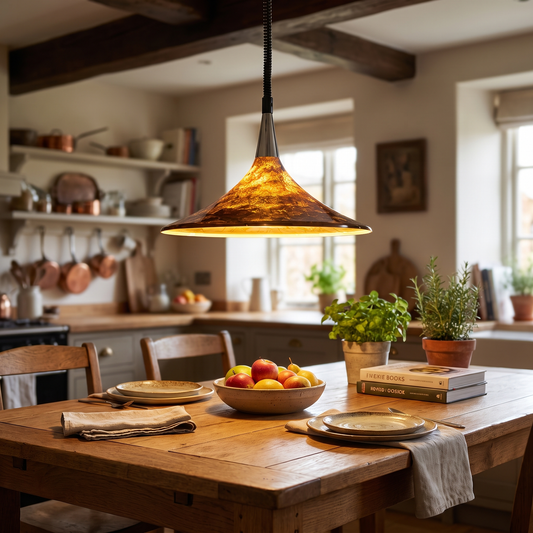 Arden Amber Pendant Light