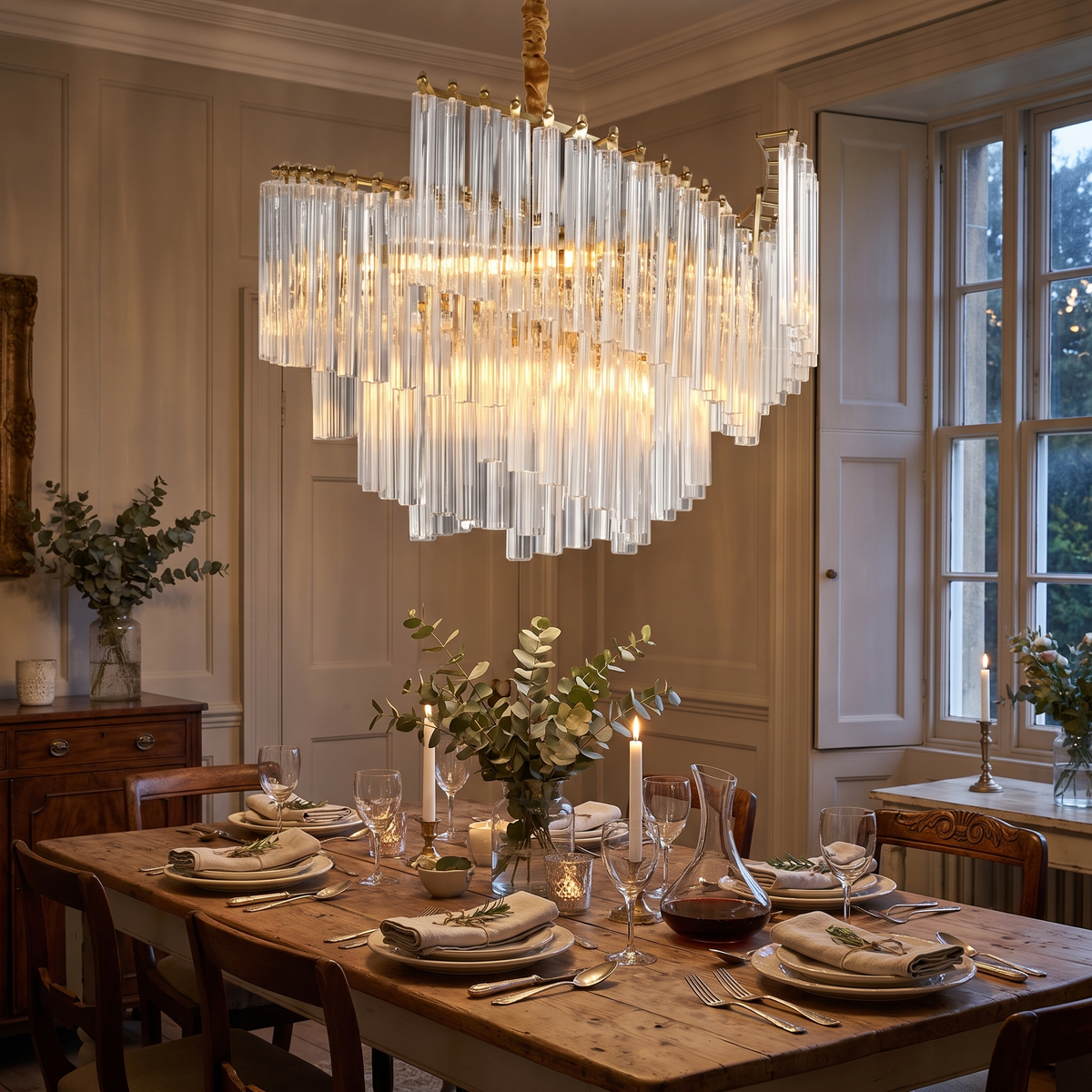 Aria Crystal Chandelier