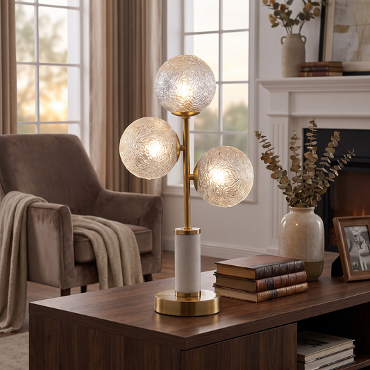 Orla Triple Globe Table Lamp