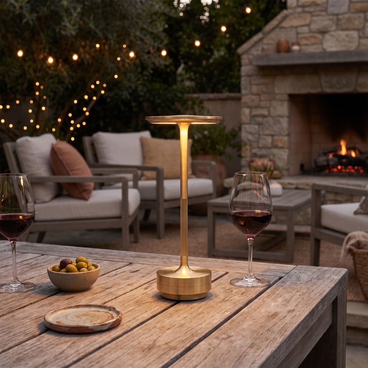 Lux Dimmer Table Lamp