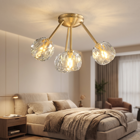 Celeste Globe Flush Mount
