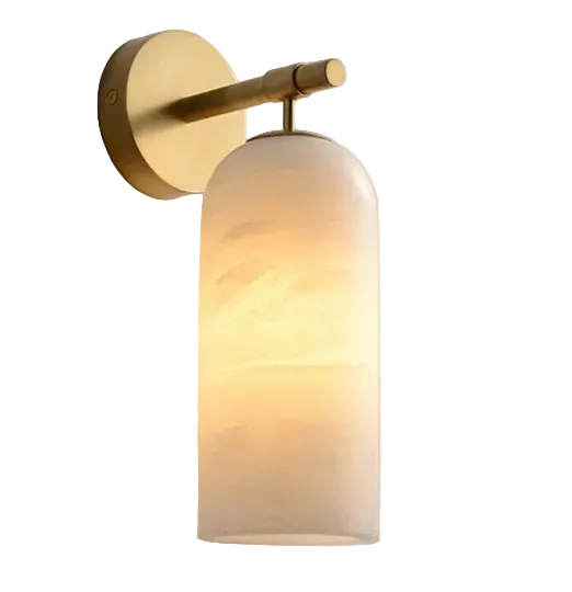Alba Alabaster Wall Sconce