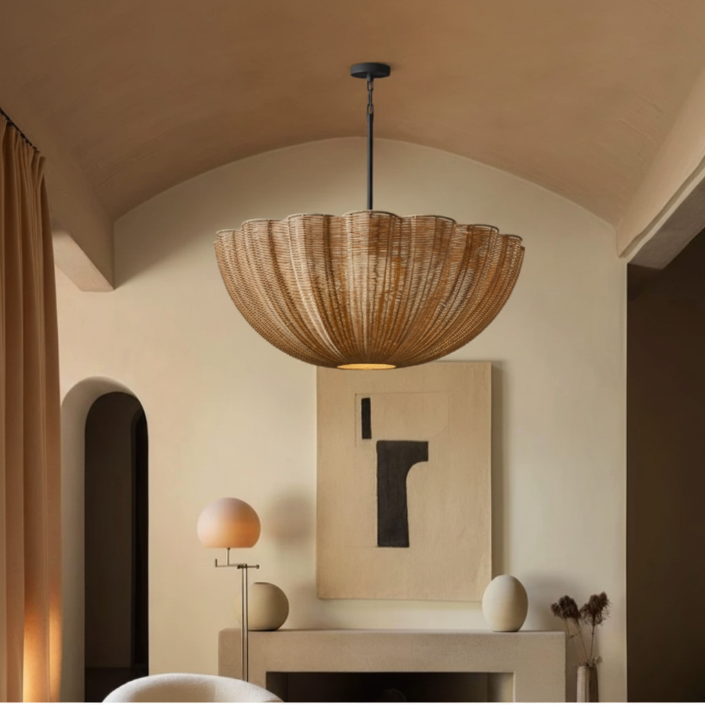 Soleil Rattan Pendant