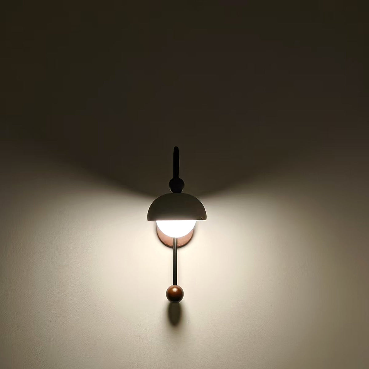 Travertine Dome Wall Sconce