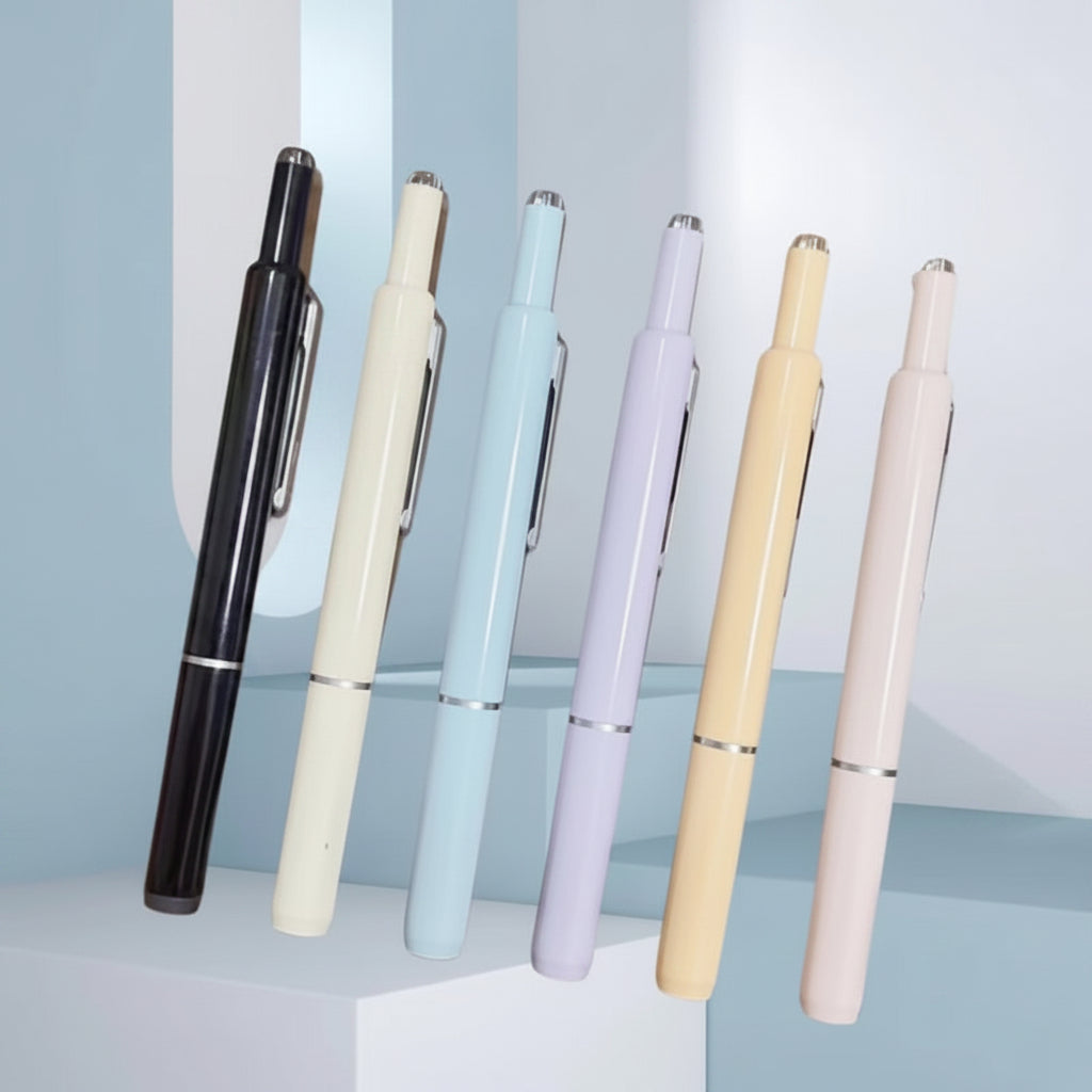 Smooth Writing Retractable Ergonomic Fountain Pen Office