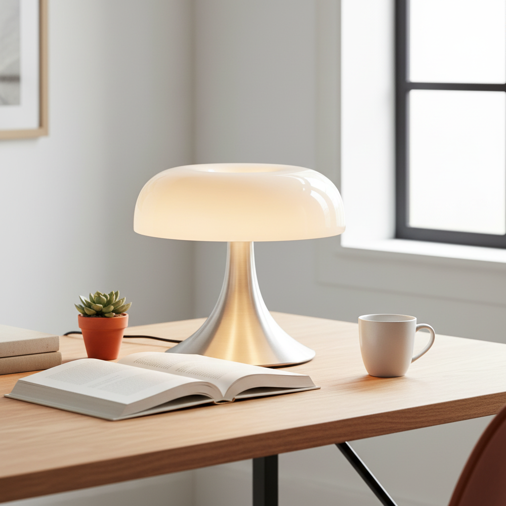 Noma Mushroom Glass Table Lamp